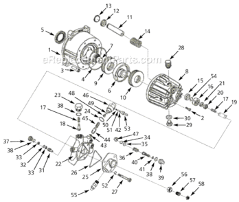 Part Location Diagram of PM045500SV Campbell Hausfeld Washer